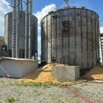 Silo de soja é atingido por incêndio em Boa Esperança