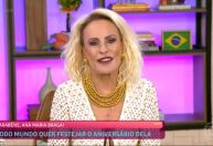Ana Maria Braga ganha festa de aniversário surpresa e se emociona; confira