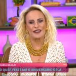 Ana Maria Braga ganha festa de aniversário surpresa e se emociona; confira
