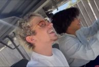 Juliano e Milena, do BBB 26, ‘roubam’ carrinho da Globo e Ana Paula reage: 'De castigo'