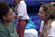 Milena reage ao descobrir informação falsa de Samira no BBB 26