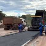 BR-040 tem obras que afetam trânsito para Ouro Preto e Mariana