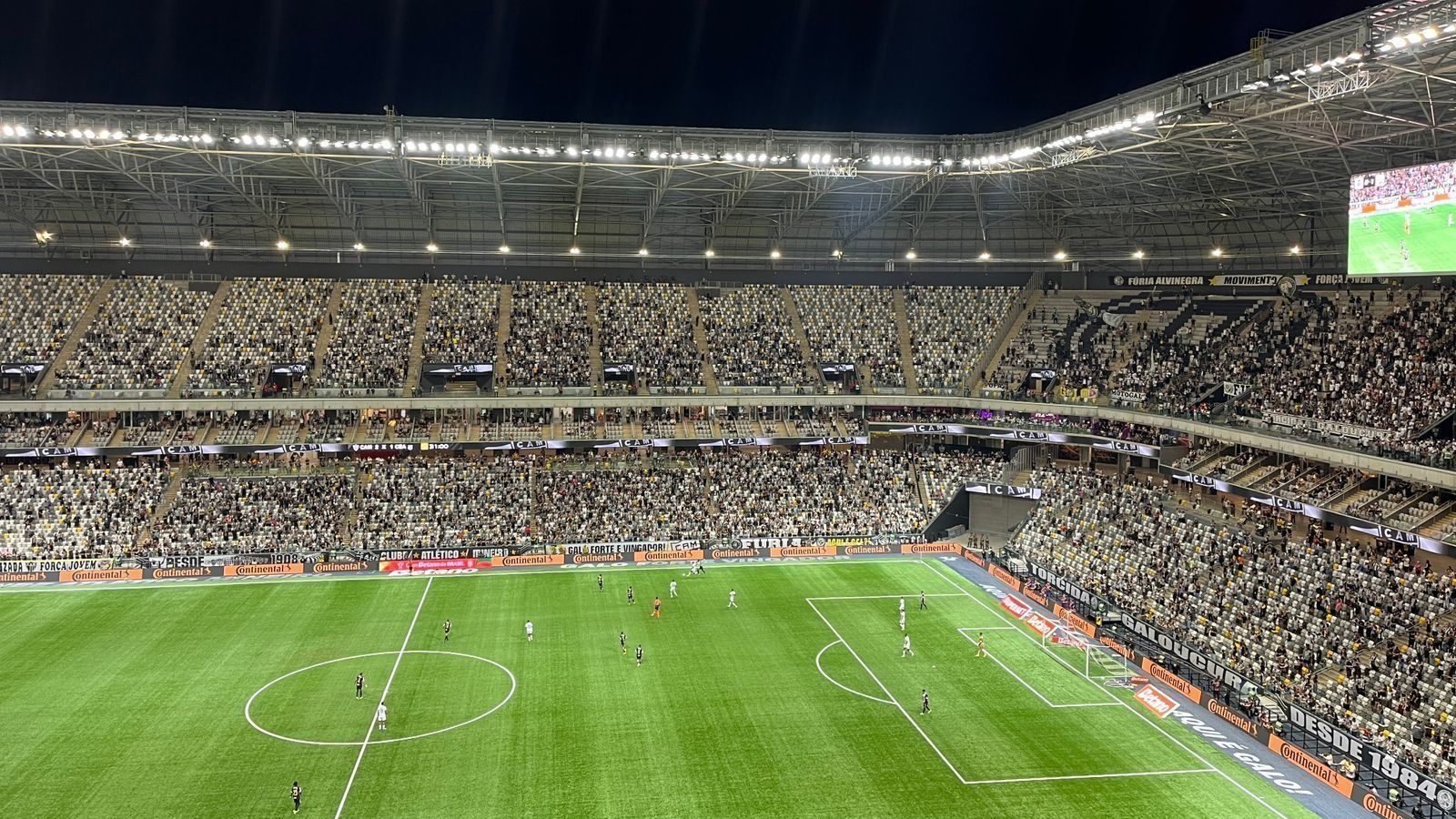 Atlético x Ceará registra segundo menor público da história da Arena MRV