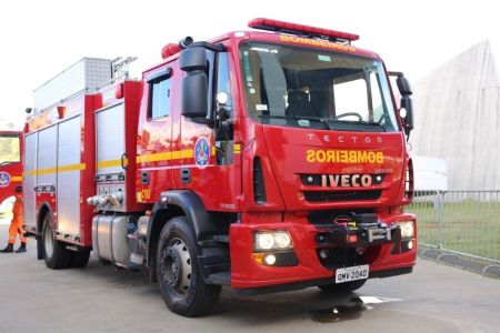 Caminhão do Corpo de Bombeiros