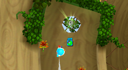 Uso da blimp fruit durante gameplay • Imagem da internet