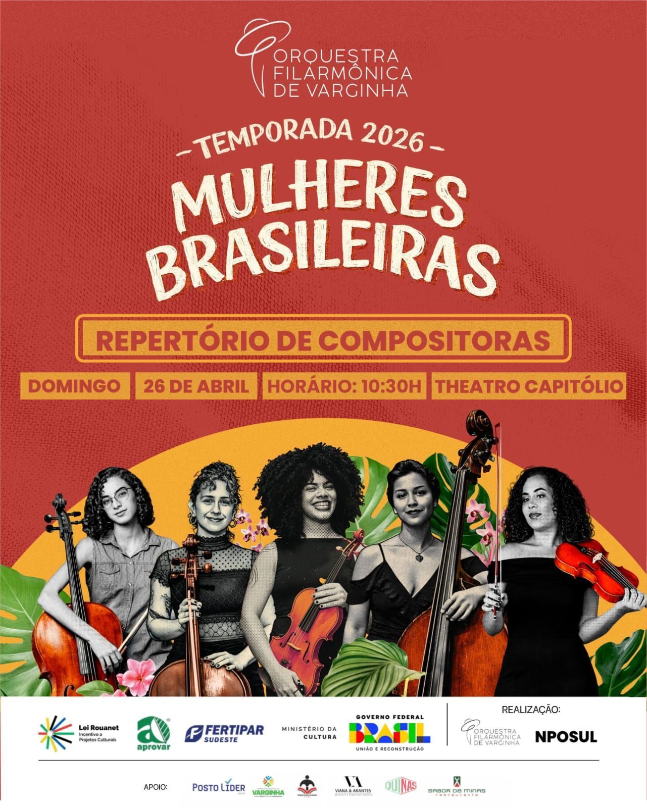 Filarmônica de Varginha apresenta concerto com estreias mundiais