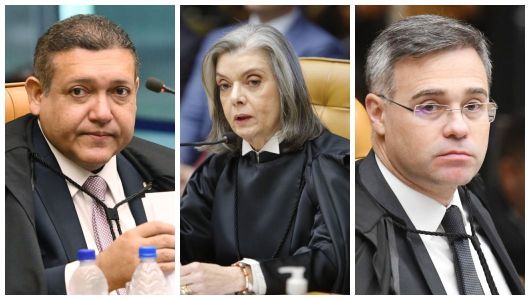 Nunes Marques, Cármen Lúcia e André Mendonça