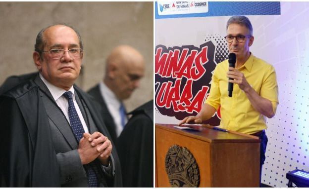 Gilmar Mendes pede inclusão de Zema no inquérito das 'fake news' após críticas ao STF