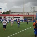 Torcedores do Fortaleza invadem CT do clube e mostram apoio ao capitão Brítez