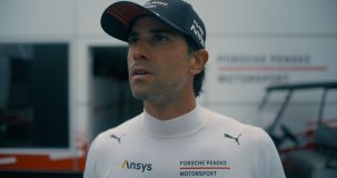 Felipe Nasr, piloto da Porsche, em '2DIE4'