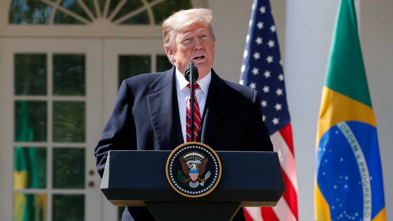 Trump é mal avaliado por 54,8% dos brasileiros, mostra AtlasIntel