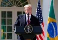 Trump é mal avaliado por 54,8% dos brasileiros, mostra AtlasIntel