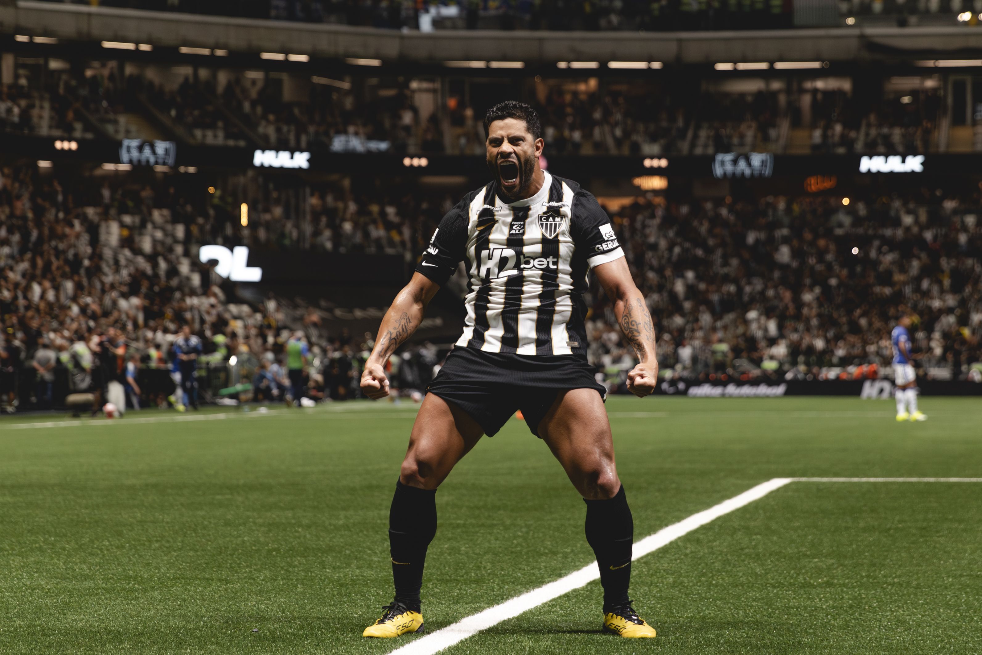 Hulk deixa o Atlético como sétimo maior artilheiro da história do clube; veja lista
