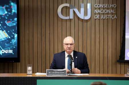 O presidente do CNJ e do STF, ministro Edson Fachin