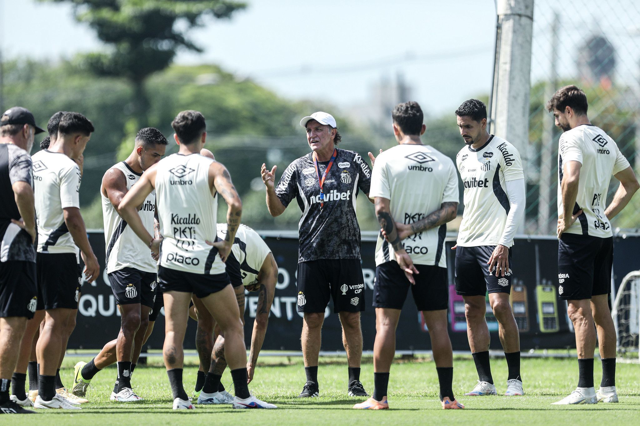 As dúvidas do Santos para enfrentar o Fluminense