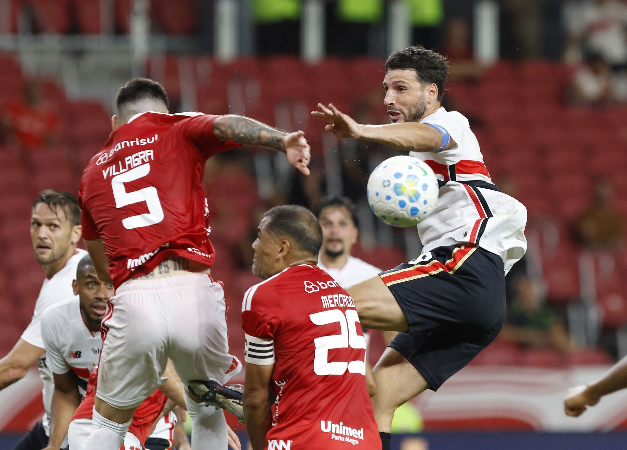O que jogadores de Inter e São Paulo disseram após empate pelo Brasileiro