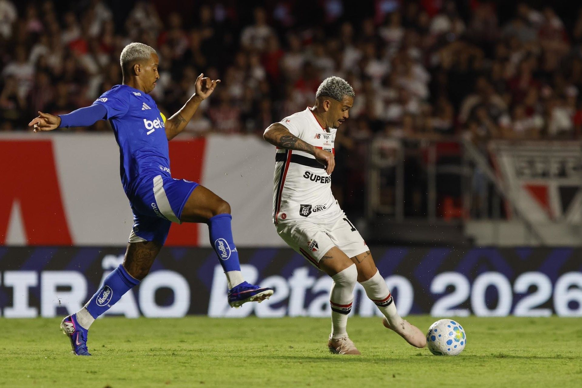 São Paulo mantém tabu contra o Cruzeiro pelo Brasileirão; veja números