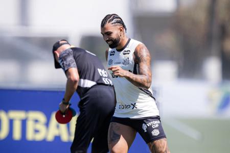 Gabigol, atacante do Santos