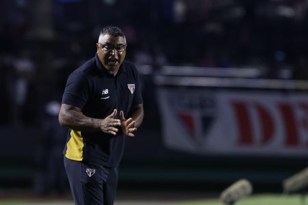 Roger Machado, técnico do São Paulo