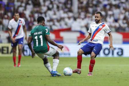 Bahia e Palmeiras se enfrentaram neste domingo (5) na Arena Fonte Nova, em Salvador