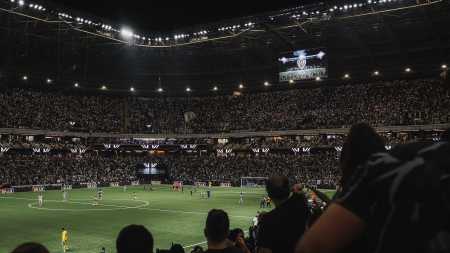 Torcida do Atlético na Arena MRV