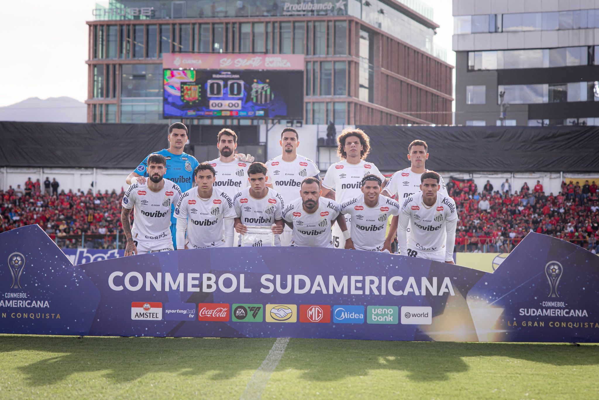 Titular do Santos, sobre derrota na Sul-Americana: 'Na minha conta'