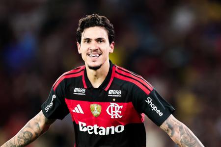 Pedro, atacante do Flamengo