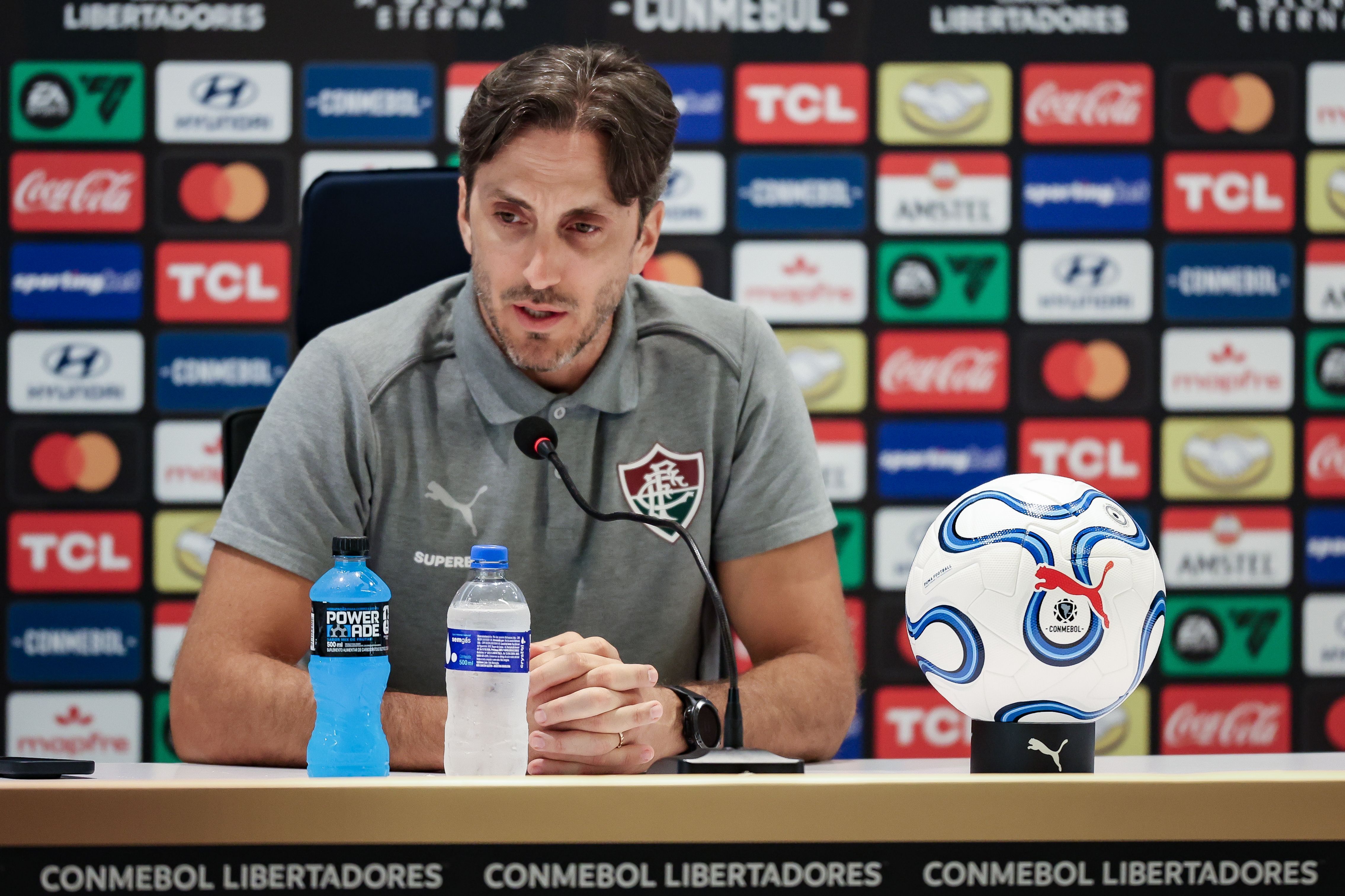 Zubeldía vê domínio do Fluminense e justifica derrota na Libertadores
