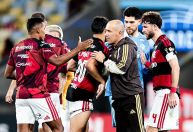 Jardim volta a exaltar elenco do Flamengo após goleada na Libertadores