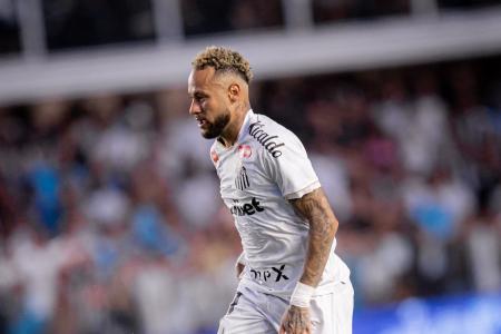 Neymar, meia-atacante do Santos