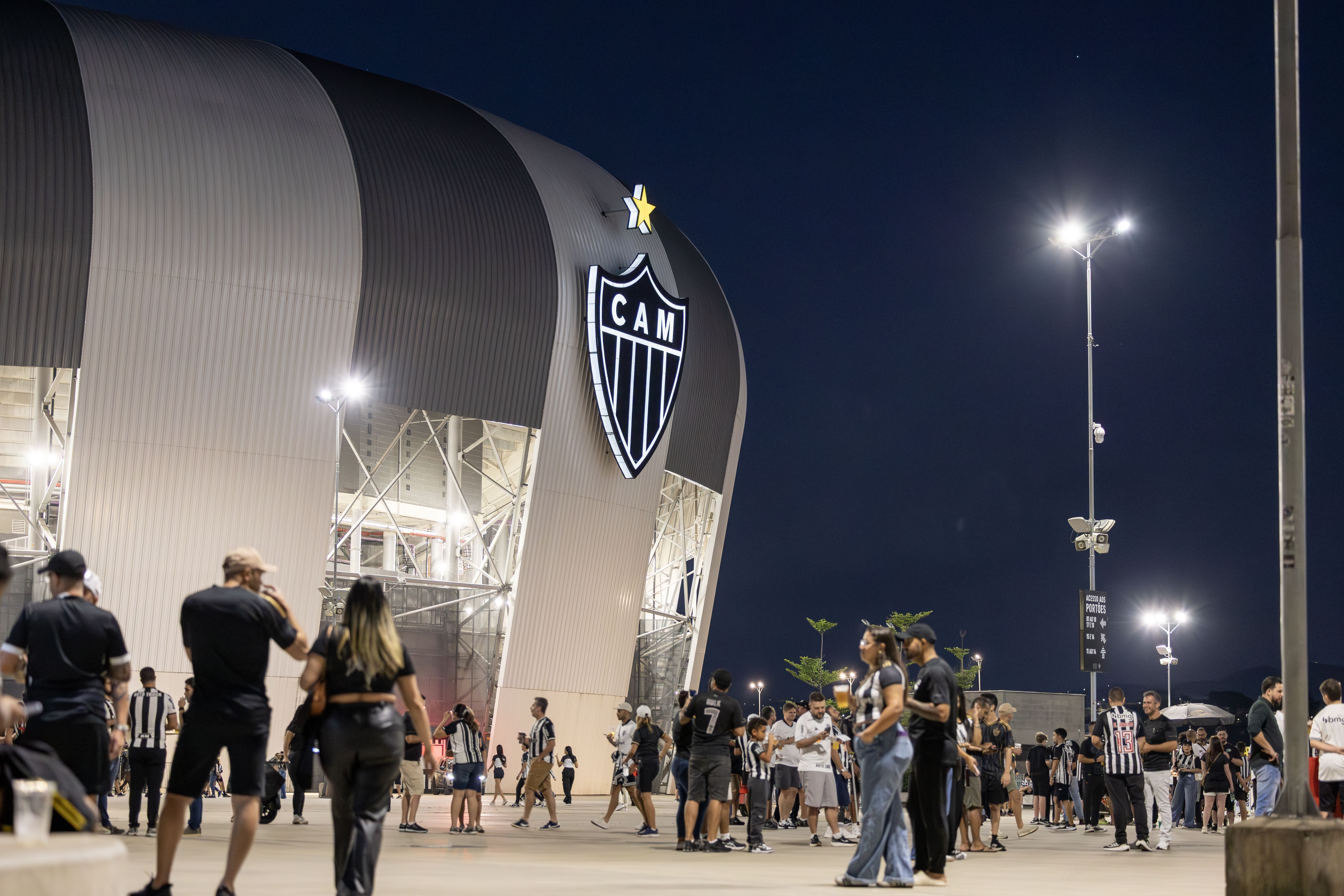 Atlético divulga parcial de ingressos para jogo contra o Flamengo no Brasileirão