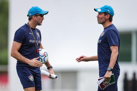 Comissão técnica do Fluminense
