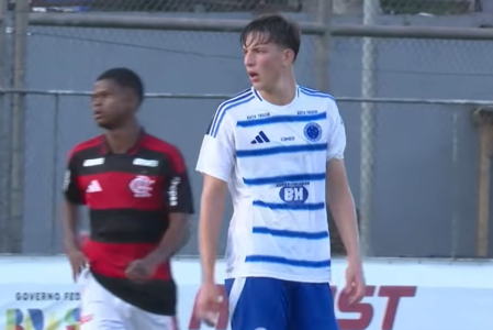 Flamengo x Cruzeiro, pelo Brasileirão Sub-20