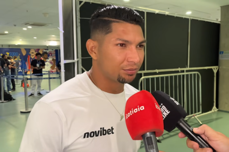 Rony, atacante do Santos