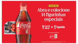 Coca-Cola e Panini lançam figurinhas especiais da Copa do Mundo 2026; entenda