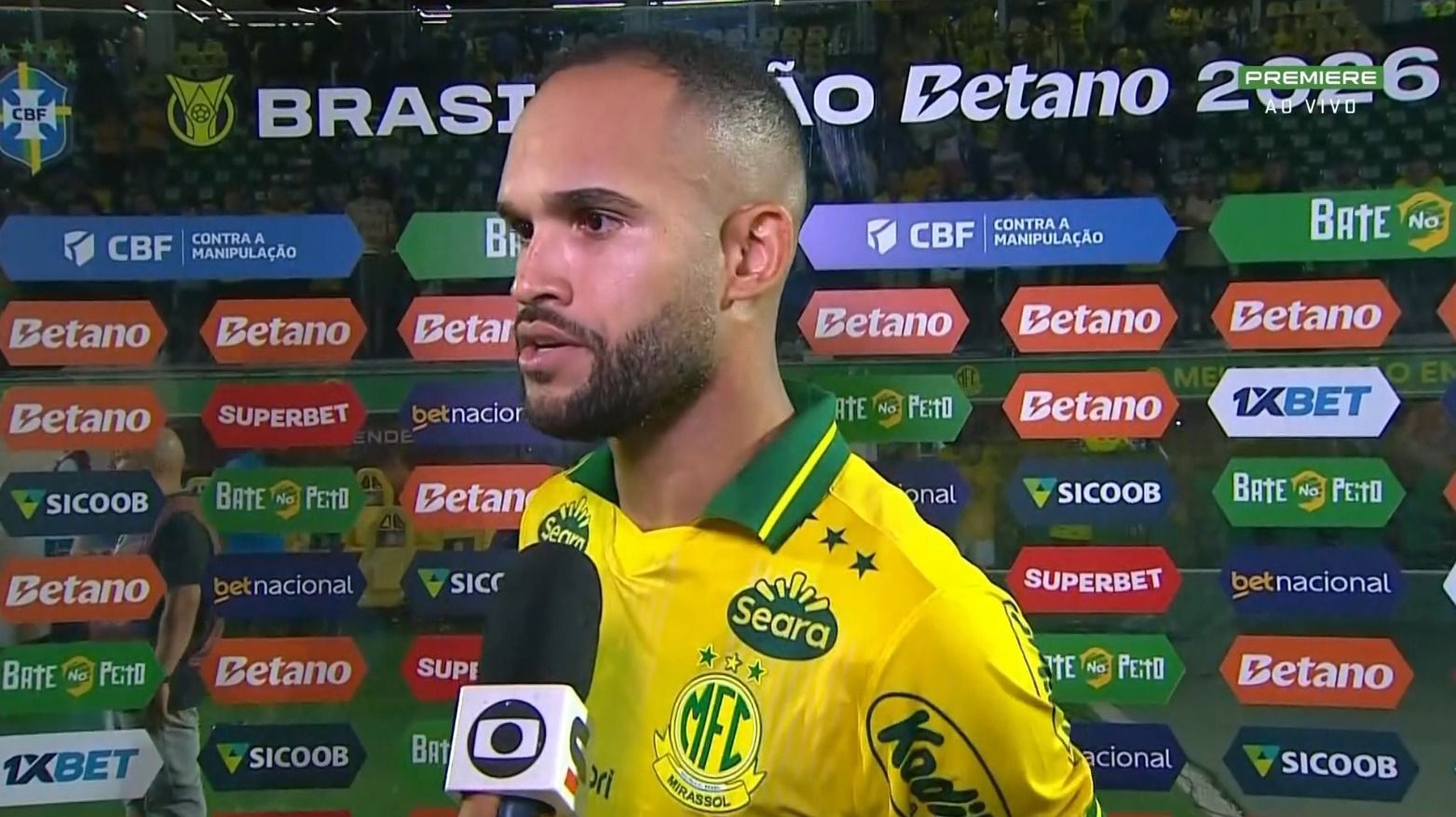 Mirassol x Bahia: capitão dispara e diz que árbitro falou para jogadores 'chorarem'