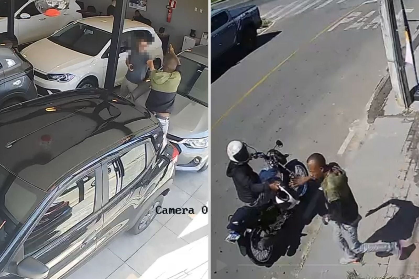 Roubo de joias na Grande BH: PM procura suspeito que fugiu e tenta identificar 3° envolvido