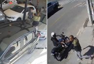 Vídeo: dupla rouba joias de R$ 100 mil em menos de um minuto em concessionária na Grande BH