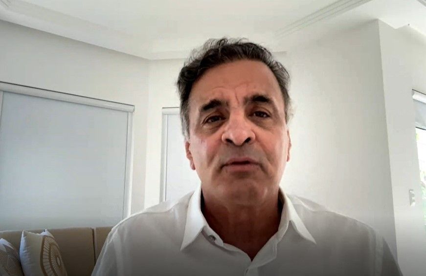 Aécio Neves se reúne com Cleitinho e diz que senador é ‘muito bem intencionado’