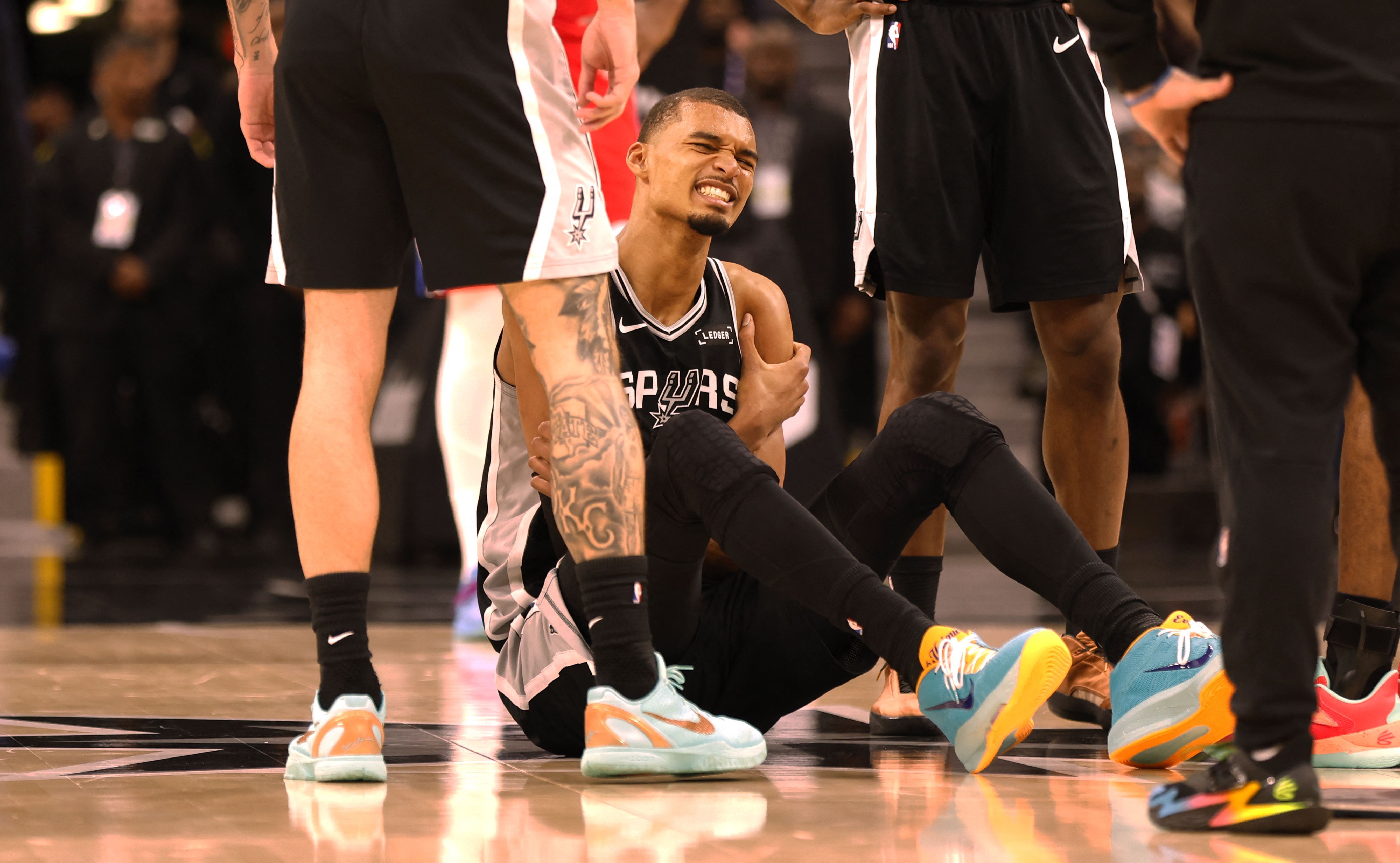 Corrida pelo MVP da NBA em risco? Wembanyama se machuca em jogo dos Spurs