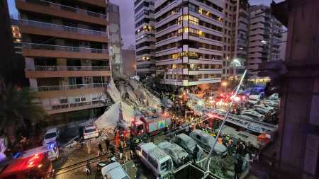 Ataque de Israel no Líbano nesta quarta-feira (8)