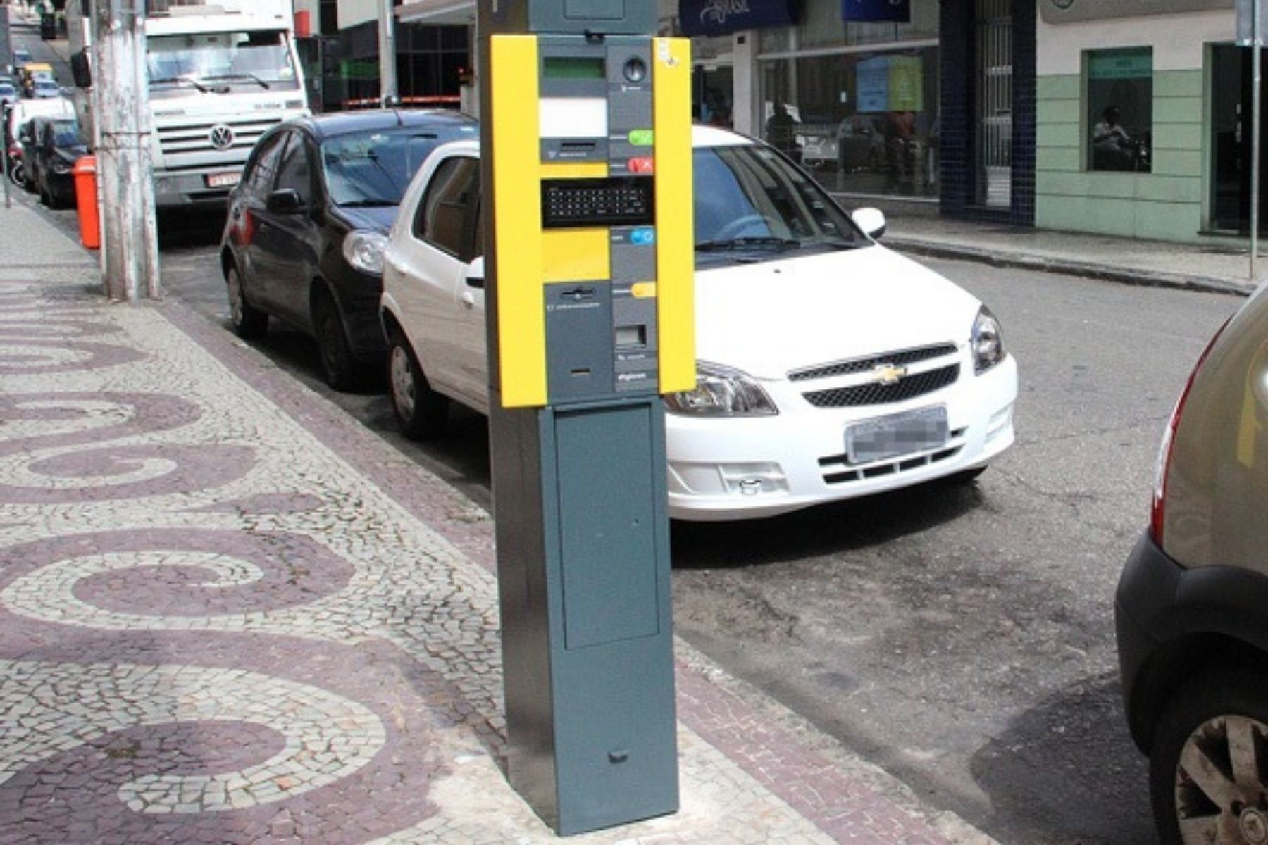 Área Azul deve reservar vagas para motos em Juiz de Fora