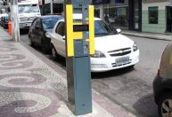 Área Azul deve reservar vagas para motos em Juiz de Fora