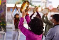'As Panderista Trio' levam ensaio aberto ao Parque Municipal neste sábado (25)