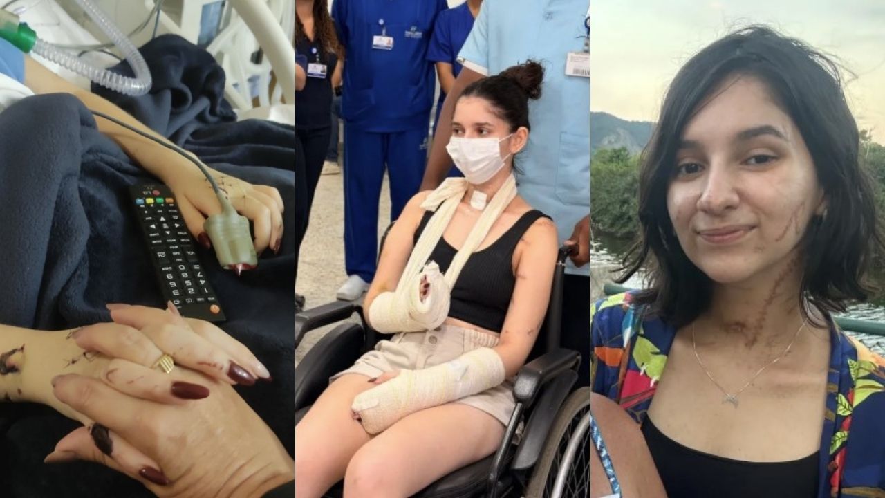 Jovem esfaqueada mais de 30 vezes ao recusar namoro fala pela 1ª vez após alta no RJ