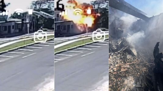 Avião cai sobre restaurante no RS e deixa pelo menos três mortos em Capão da Canoa; veja vídeo