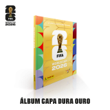Álbum da Copa do Mundo versão 'Capa Dura Ouro'