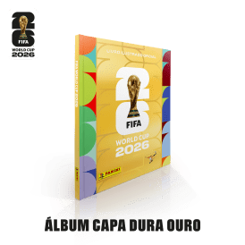 Álbum da Copa do Mundo versão 'Capa Dura Ouro'