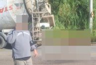 Ciclista idoso morre atropelado por caminhão em Sabará, na Grande BH