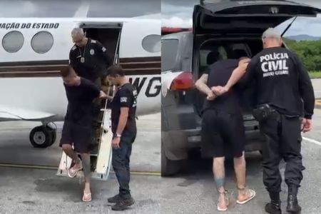 Patrick Caos, traficante mineiro preso no Paraguai, é transferido para BH